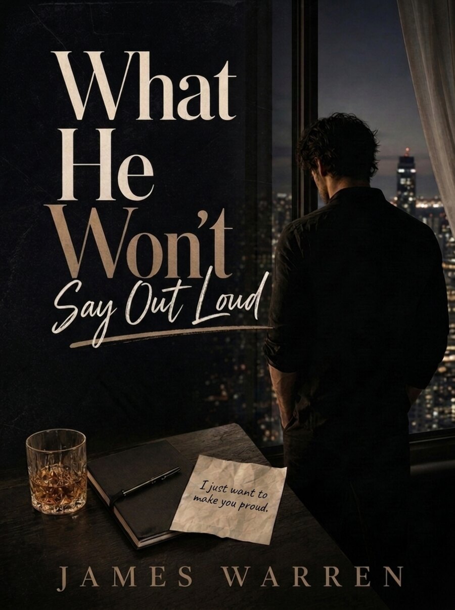 Cover of What He Won't Say Out Loud by James Warren